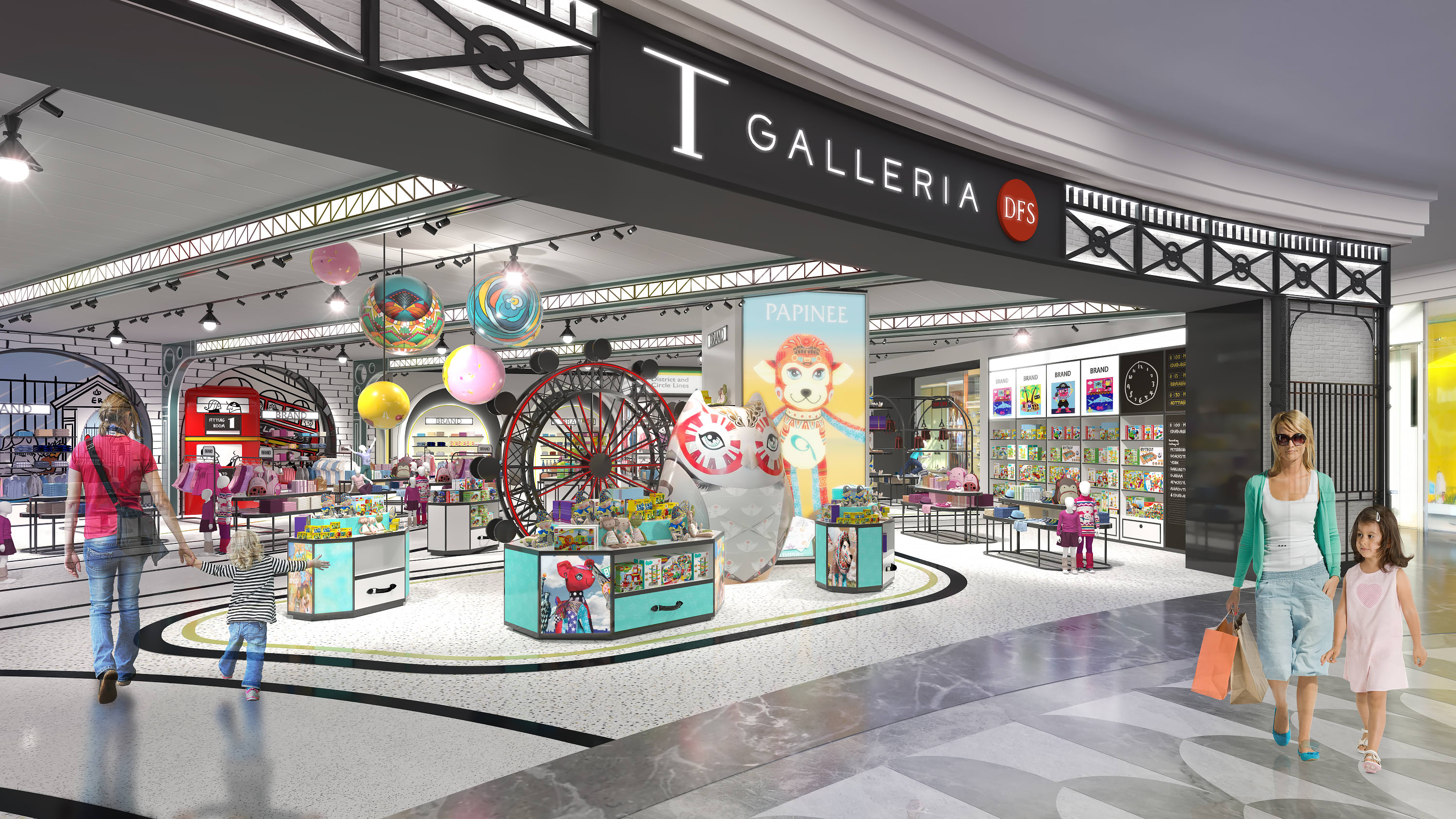 DFS Group S/S 2014 campaign for T Galleria, Hong Kong
